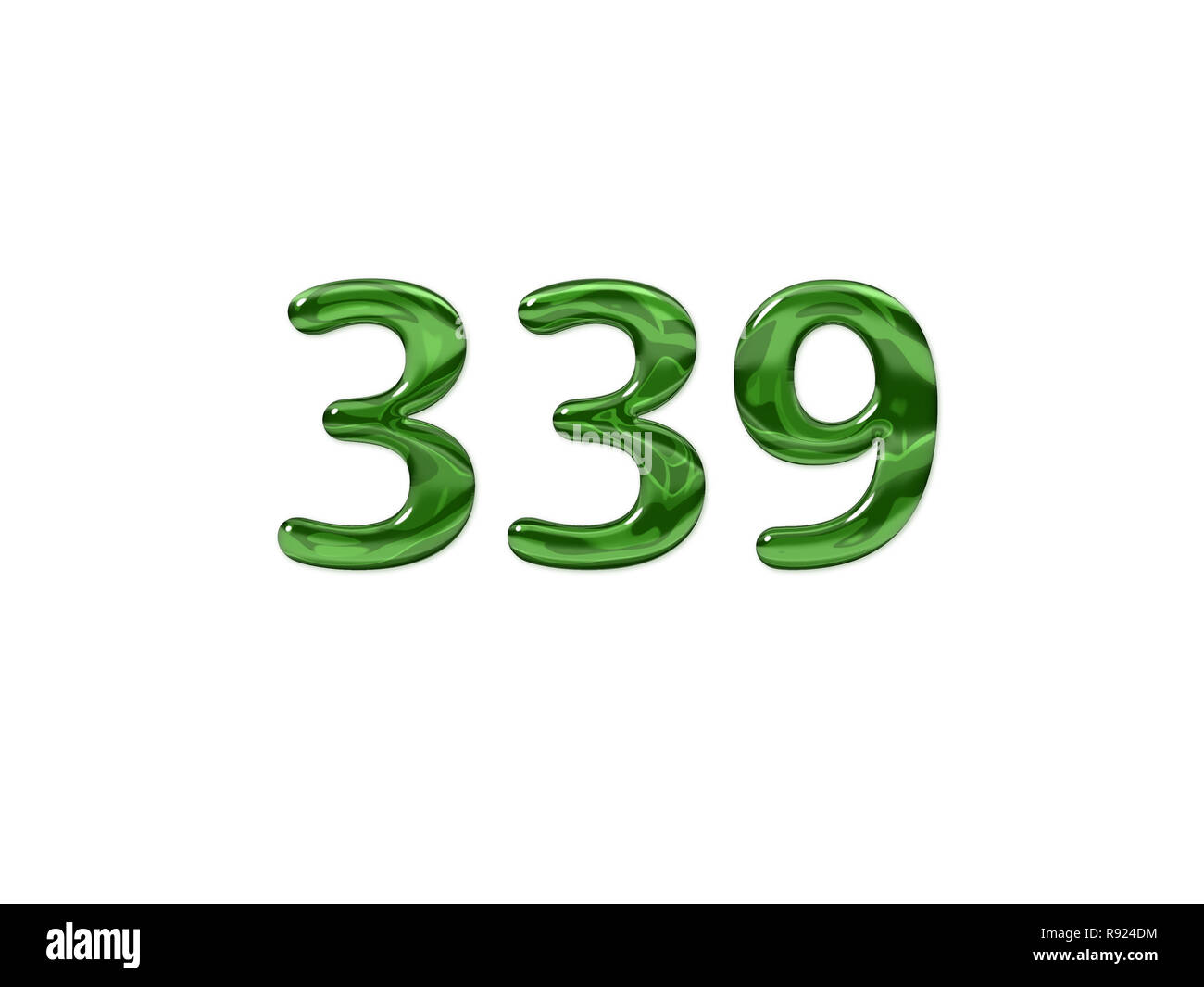 3d number 339 hi-res stock photography and images - Alamy