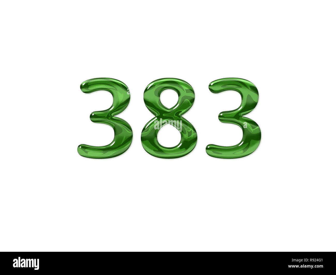 Number 383 Cut Out Stock Images & Pictures - Alamy