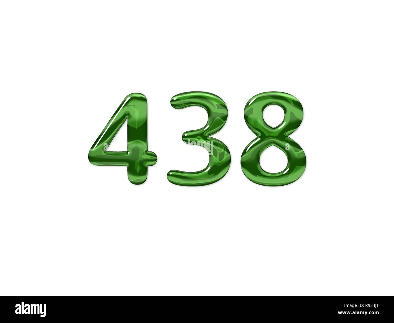 Green Number 438 Isolated White Background Stock Photo Alamy green-number-438-isolated-white-background-stock-photo-alamy