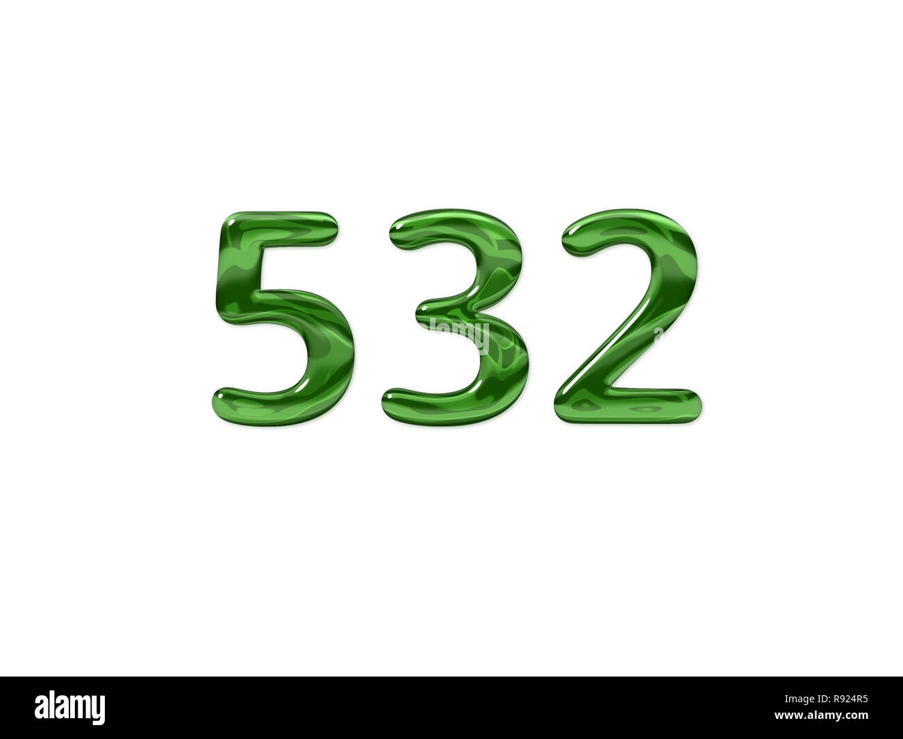Number 532 Cut Out Stock Images Pictures Alamy