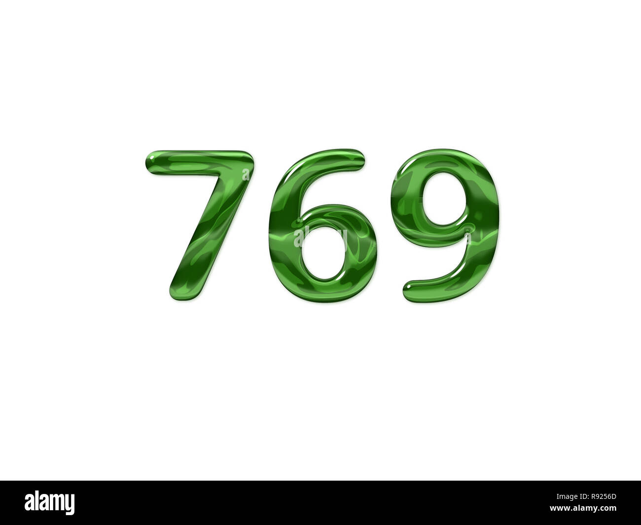 Number 769 Cut Out Stock Images & Pictures - Alamy