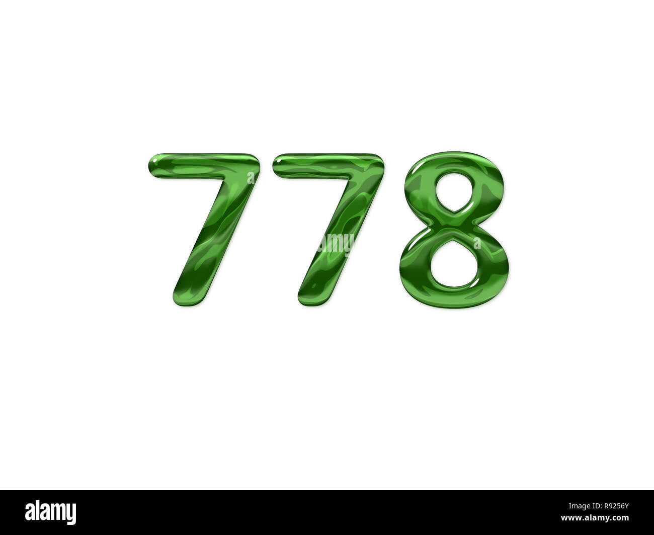◆Numbering◆ 7784 stock-photo-red-number-d-