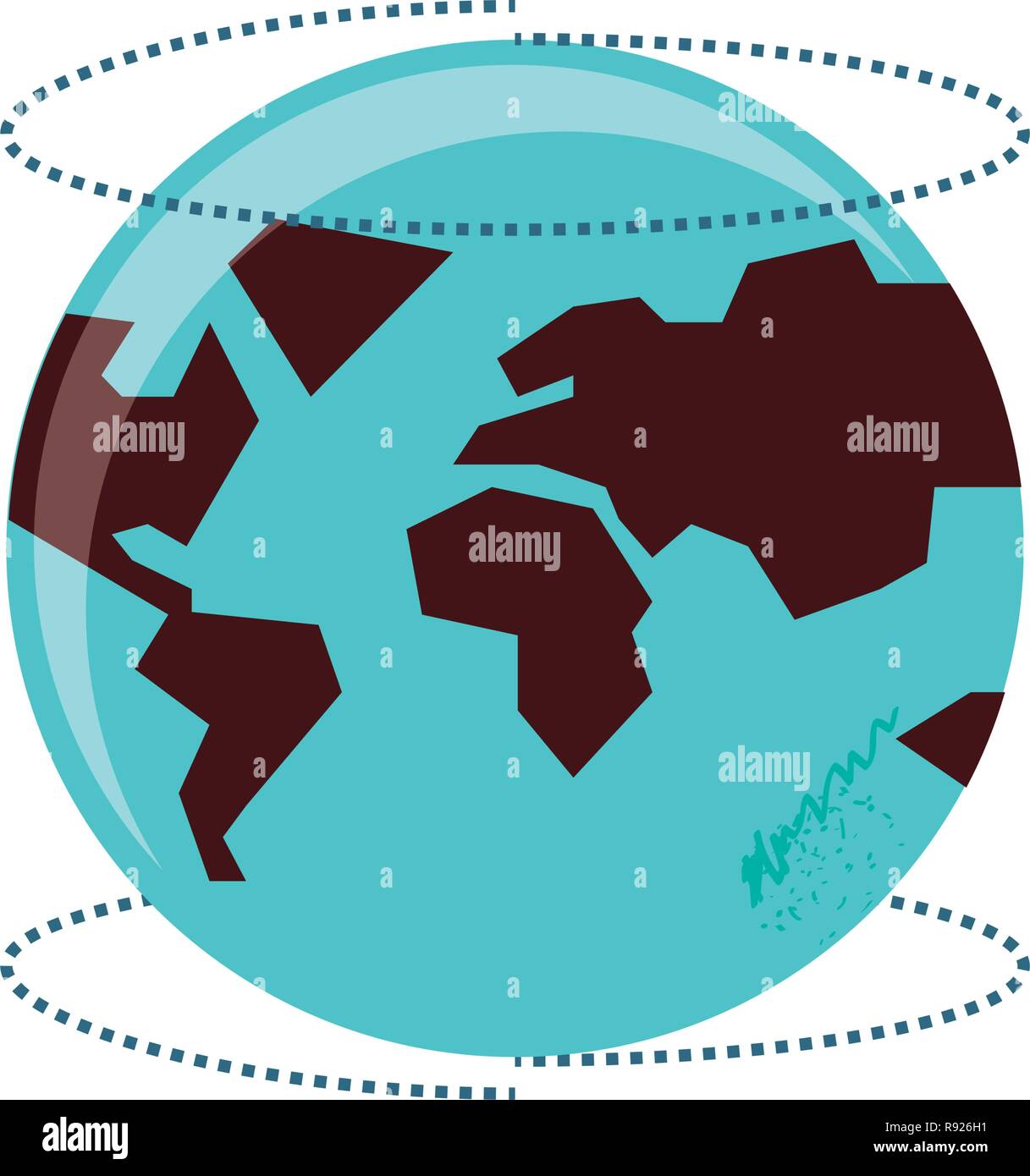 world planet earth icon vector illustration design Stock Vector Image ...