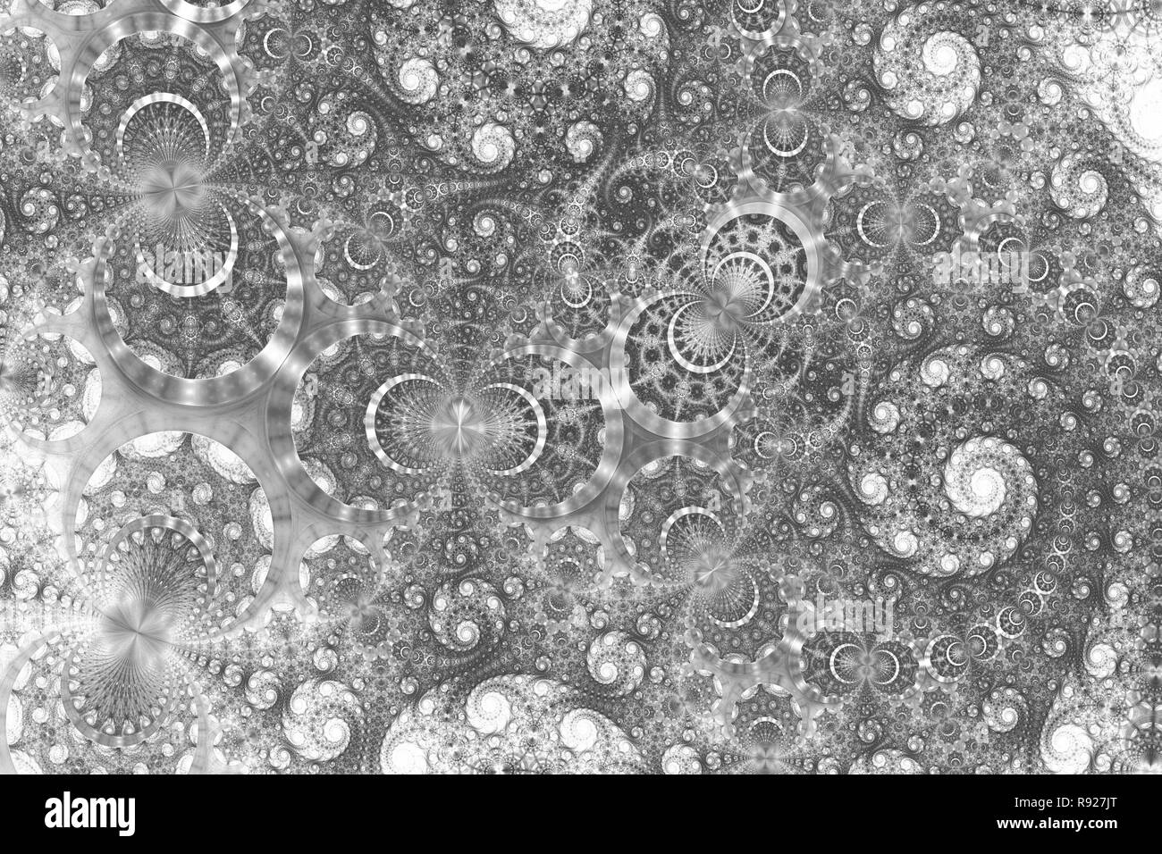 Dark abstraction of clockwork, steampunk design pattern for creative ...