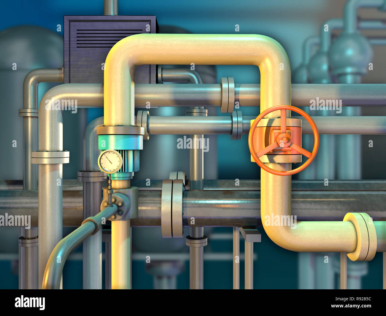 Temperature gauge illustration hi-res stock photography and images - Alamy