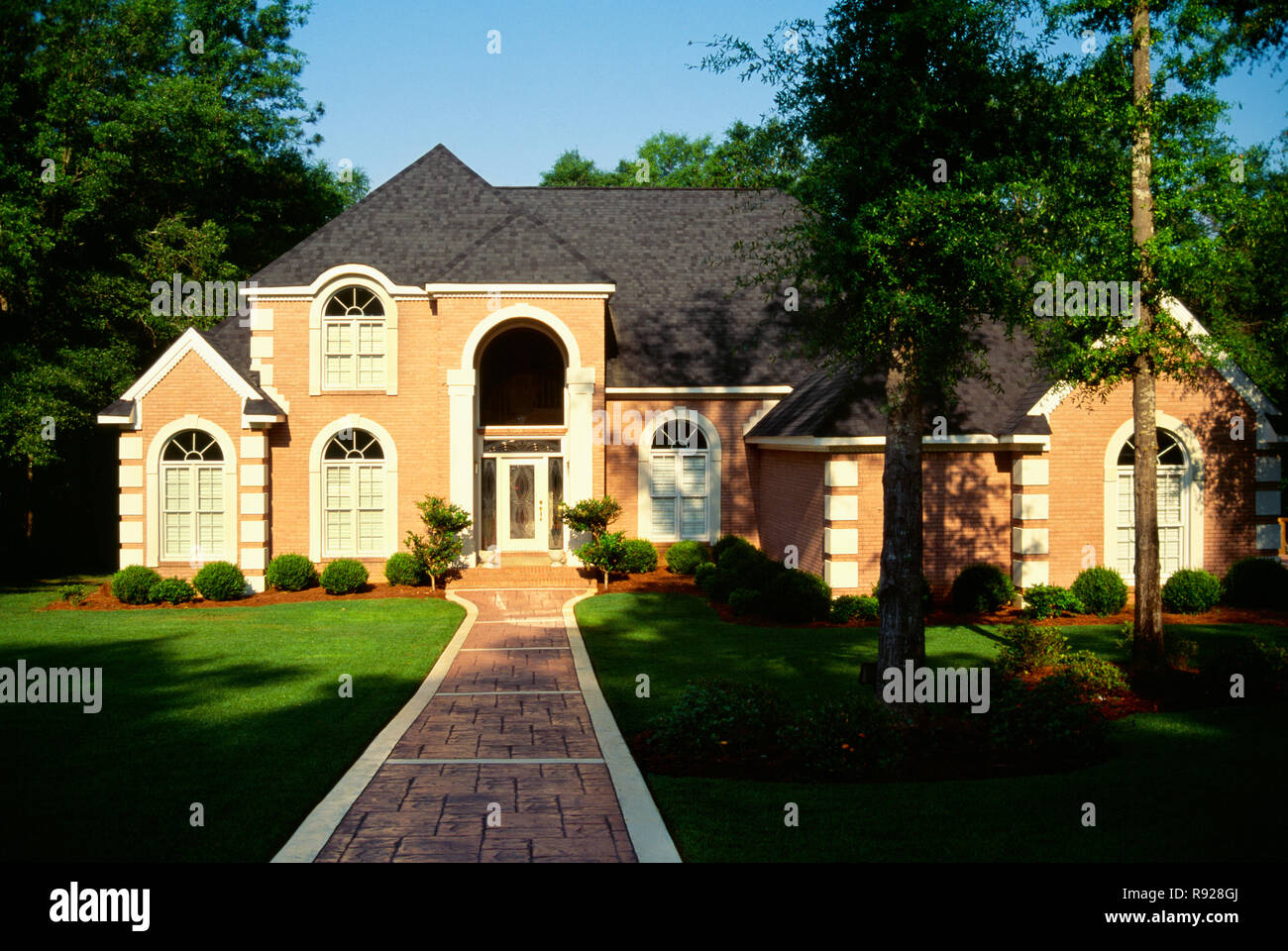 Showcase home in Dothan, Alabama, USA Stock Photo Alamy