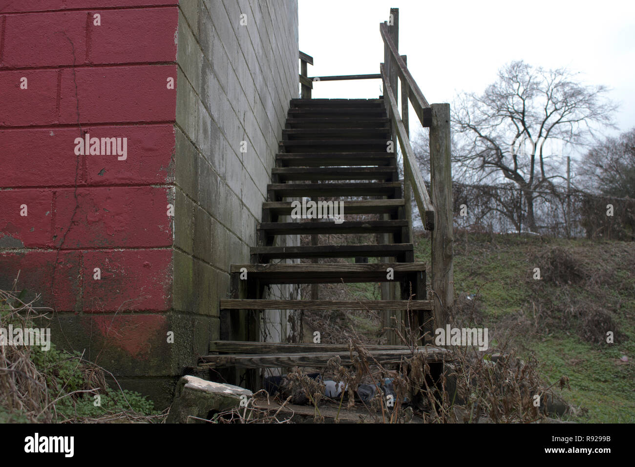Red Brick Stairs High Resolution Stock Photography and Images - Alamy