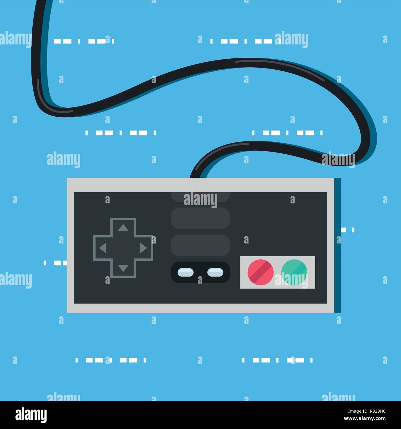 control console video game background vector illustration Stock Vector ...