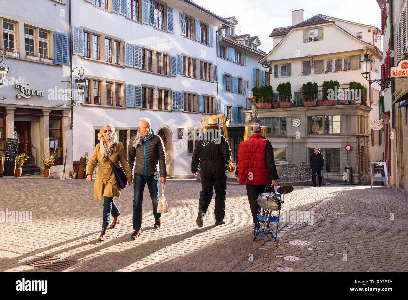 Old town in zurich hires stock photography and images Alamy