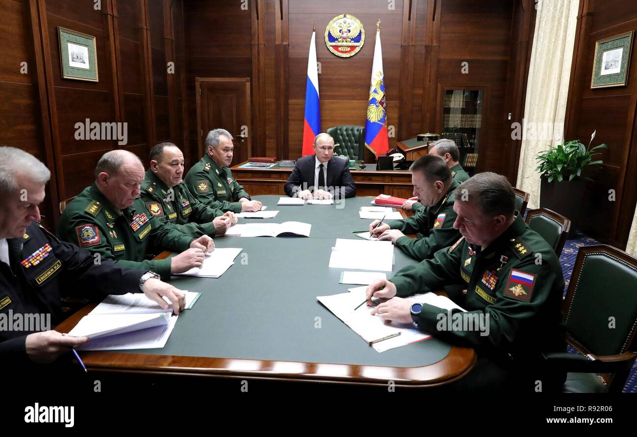 Moscow, Russia. 18th December, 2018. Russian President Vladimir Putin