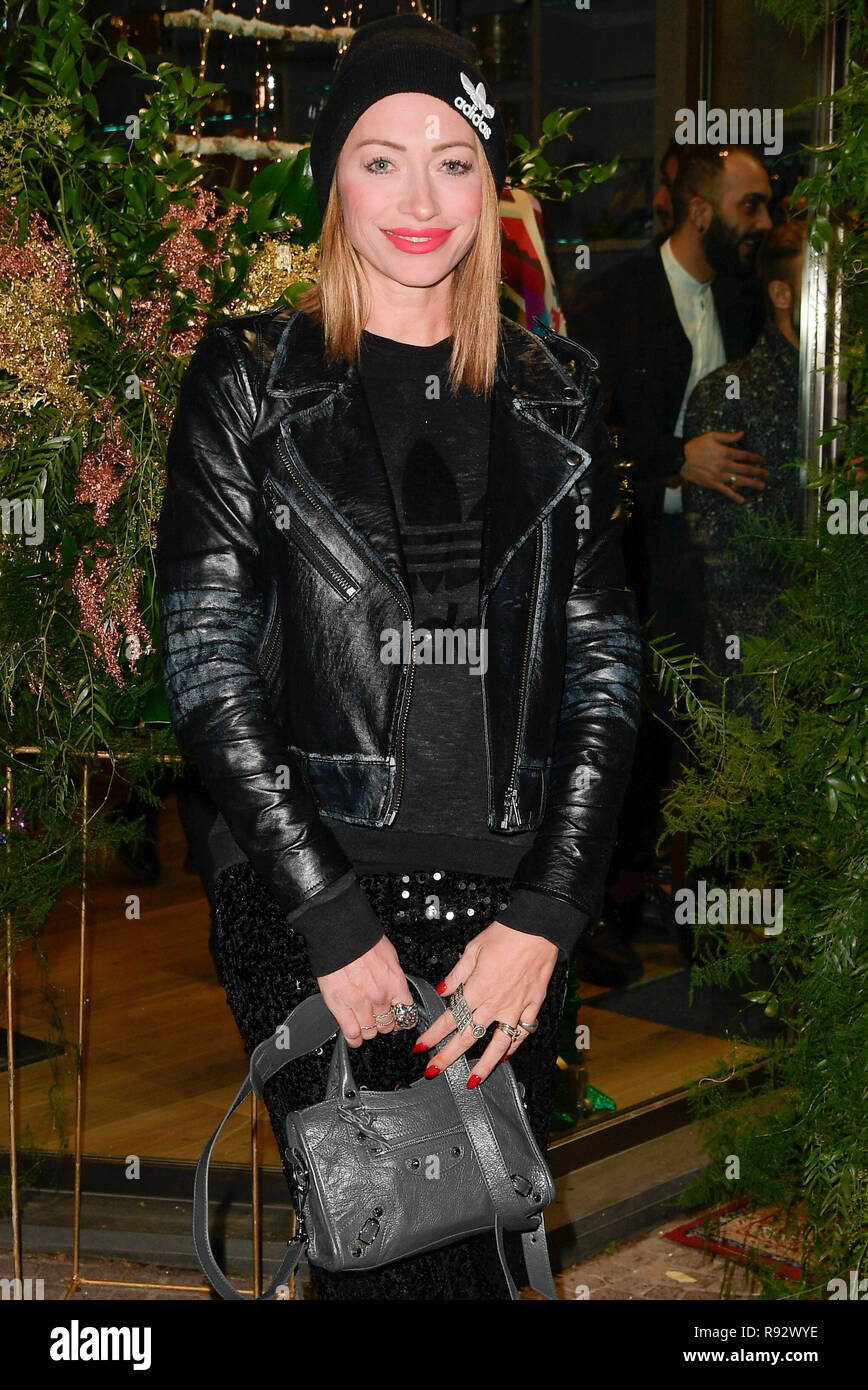 Rome, Italy. 19th Dec, 2018. Entertainement Christmas Party organized by Niki  Nika storeIn the photo: Irene Capuano Credit: LaPresse/Alamy Live News  Stock Photo - Alamy