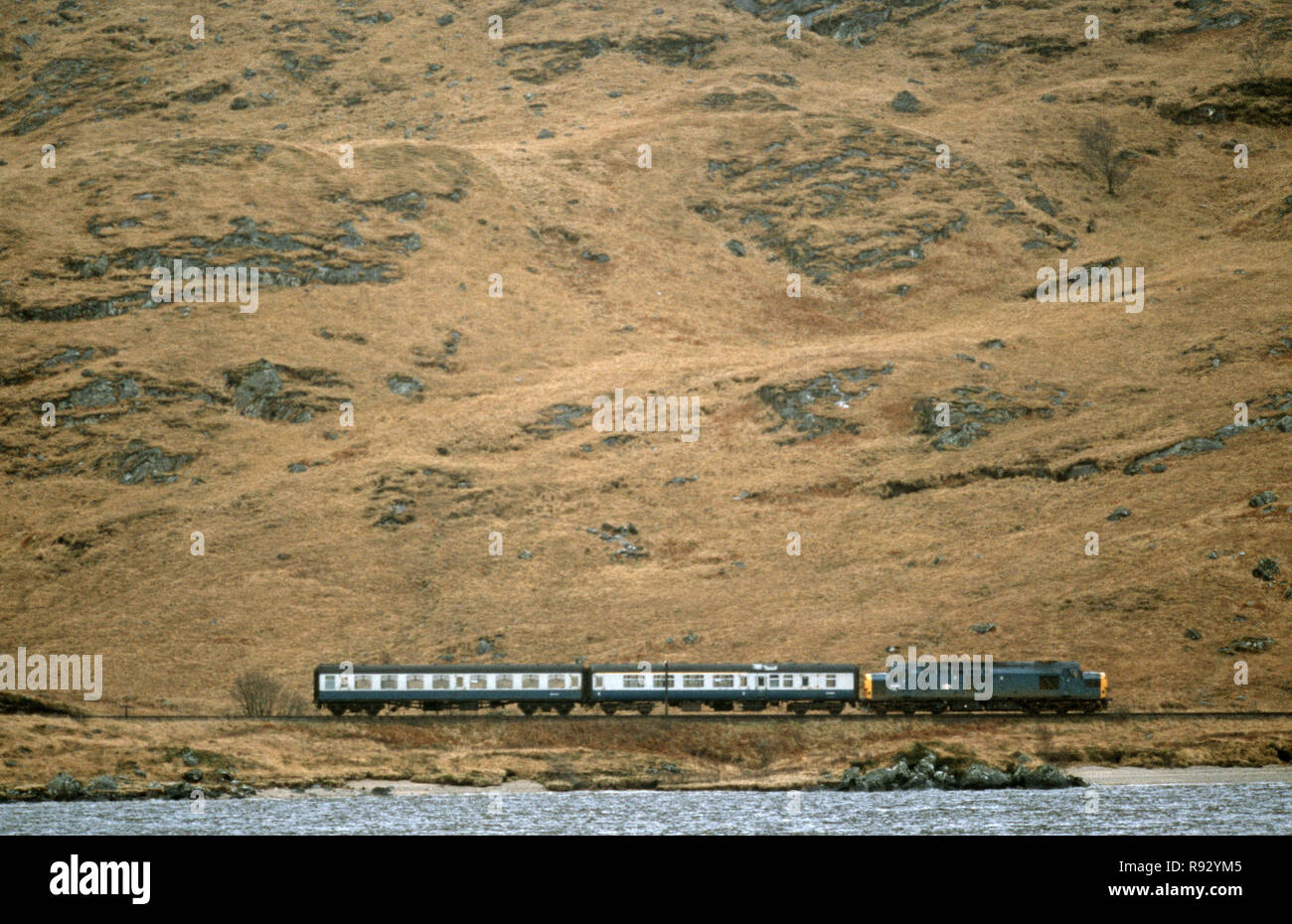 West Highland Line British Rail Glasgow To Mallaig Diesel