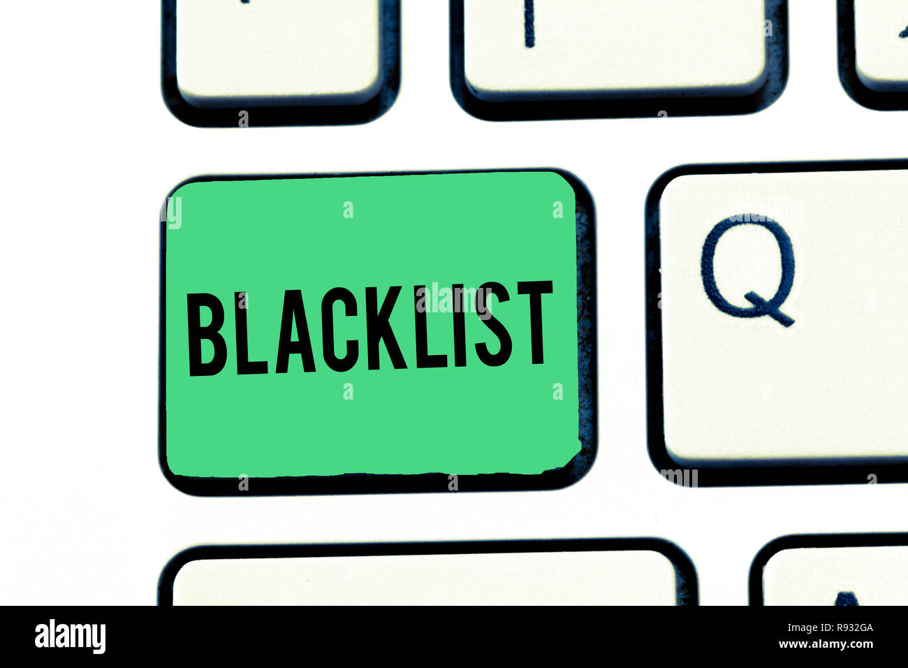 Blacklist concept hires stock photography and images Alamy