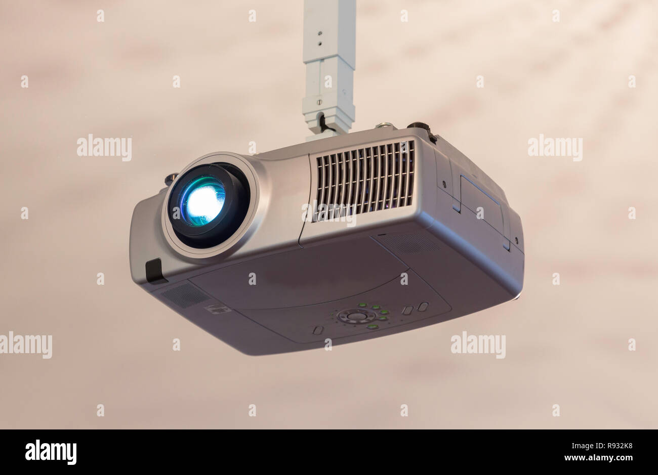 projector ceiling mount Stock Photo