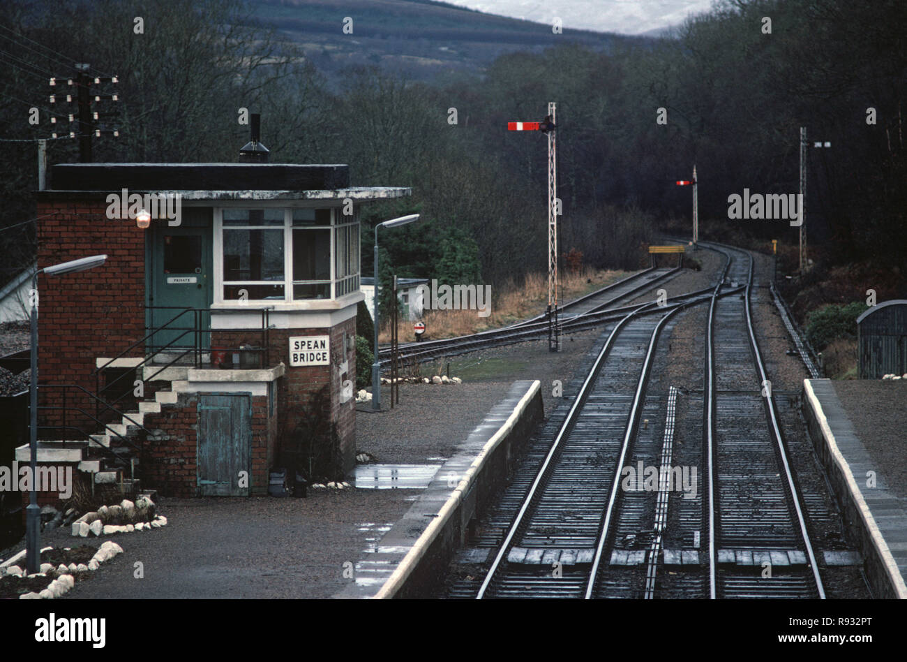 Scotland Signal Box Scottish signal box hi-res stock photography and images - Alamy