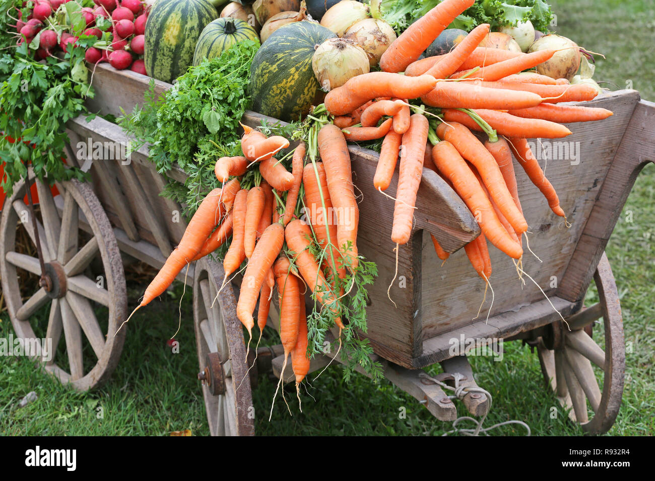 Handcart Fruit Vegetables High Resolution Stock Photography and Images -  Alamy
