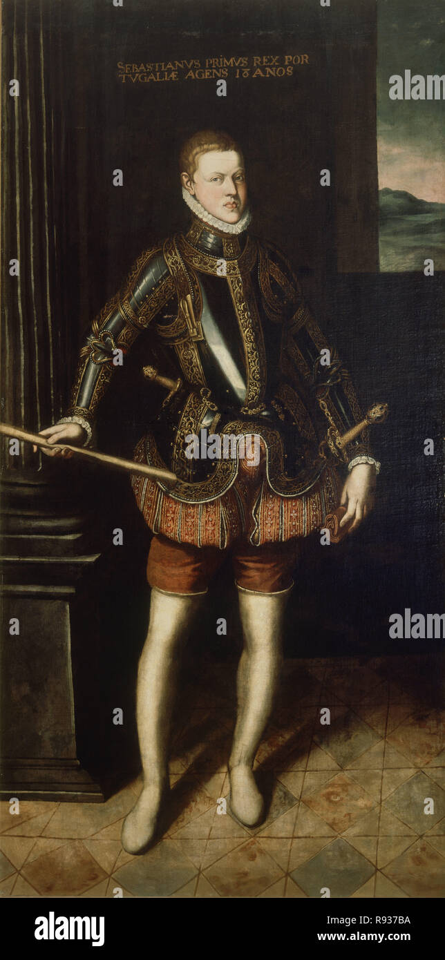 DON SEBASTIAN DE PORTUGAL (1554/1578) - REY DE PORTUGAL - RENACIMIENTO  ITALIANO. Author: Anguissola, Sofonisba. Location: PRIVATE COLLECTION.  MADRID. SPAIN Stock Photo - Alamy