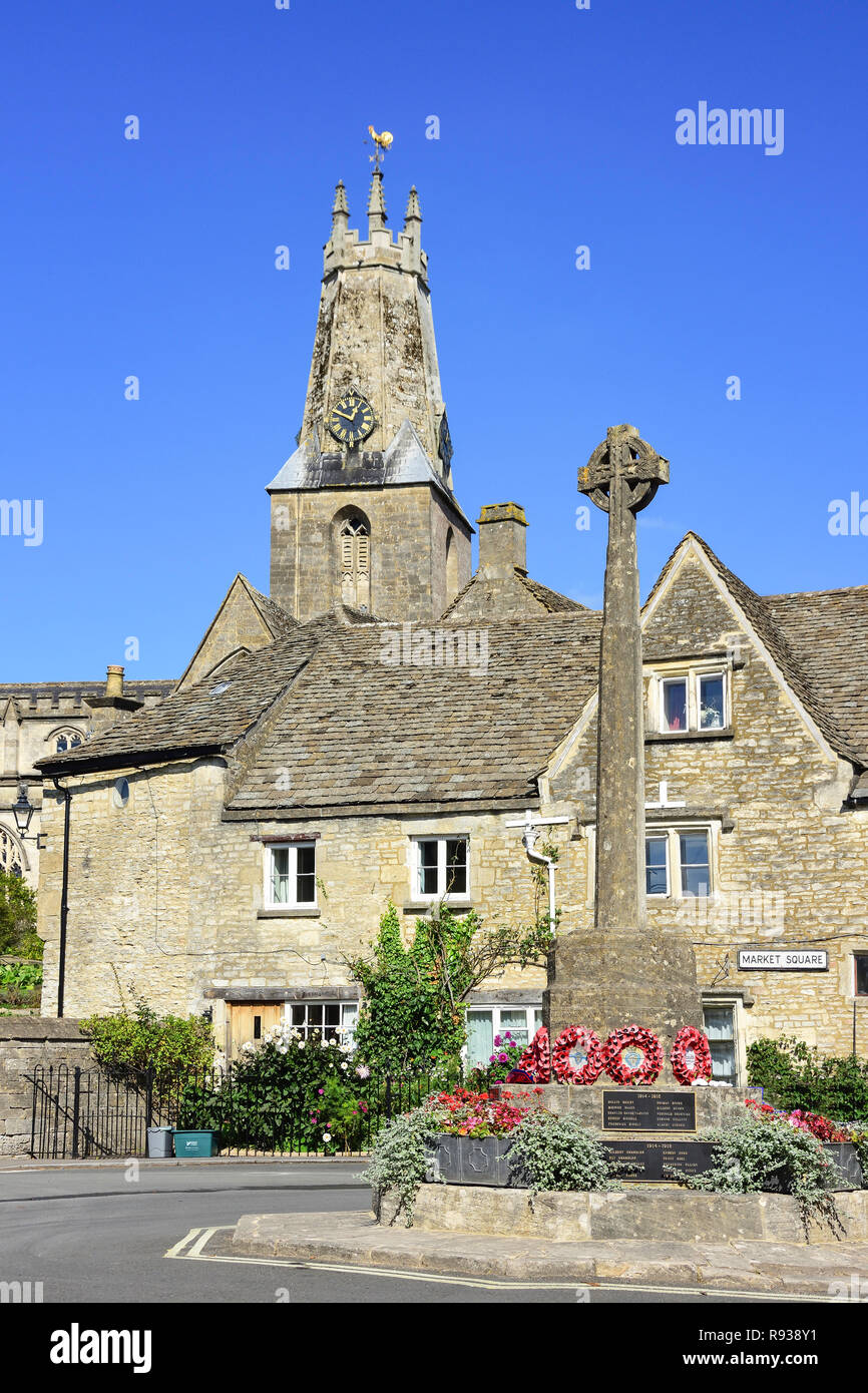 England gloucestershire minchinhampton church hires stock photography