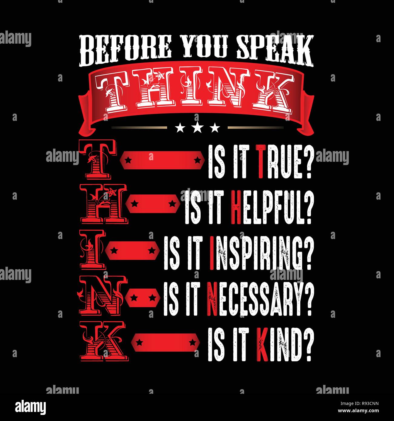 before-you-speak-think-good-for-print-stock-vector-image-art-alamy for Free Printable Before You Speak Think Printable Before you speak think, good for print Stock Vector Image & Art - Alamy for Free Printable Before You Speak Think Printable