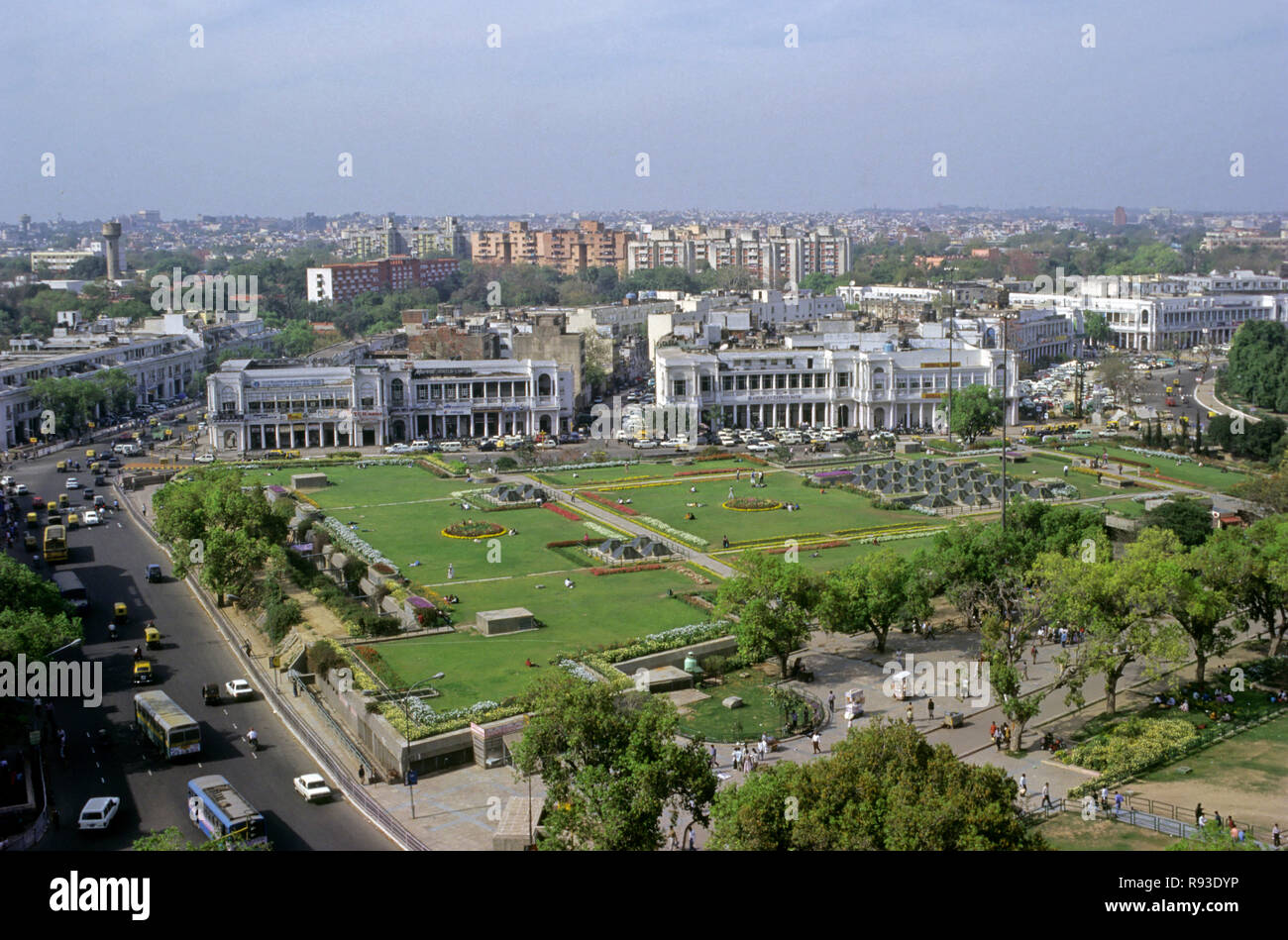 cityscapes, new delhi, india Stock Photo