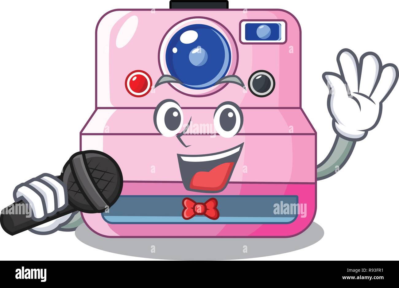 Singing Camera Sing film Stock Vector Images - Alamy