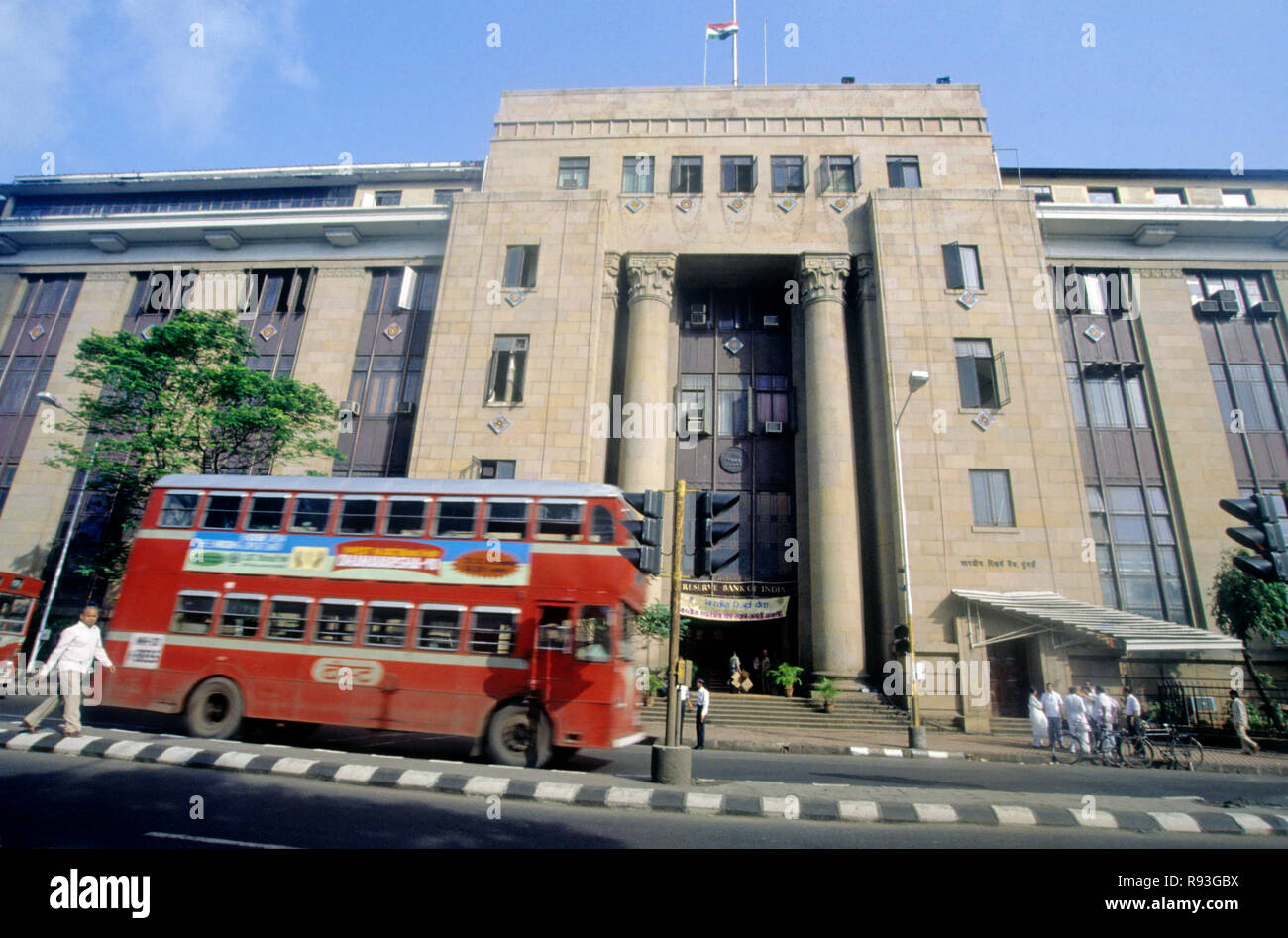 reserve bank of india, mumbai bombay, maharashtra, india Stock Photo