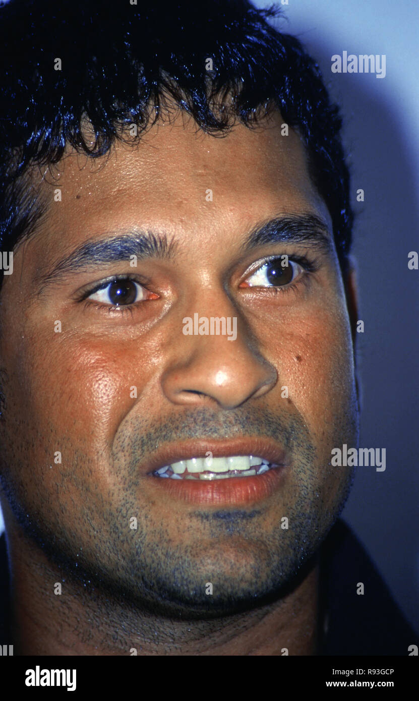 south asian indian cricketer sachin tendulkar, india, NO MR Stock Photo