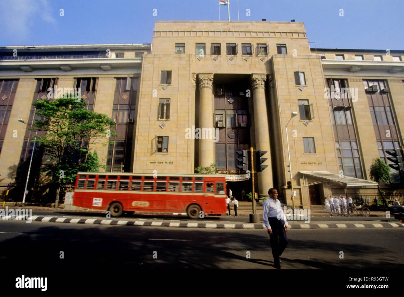 Reserve Bank Of India Mumbai Bombay Maharashtra India Stock