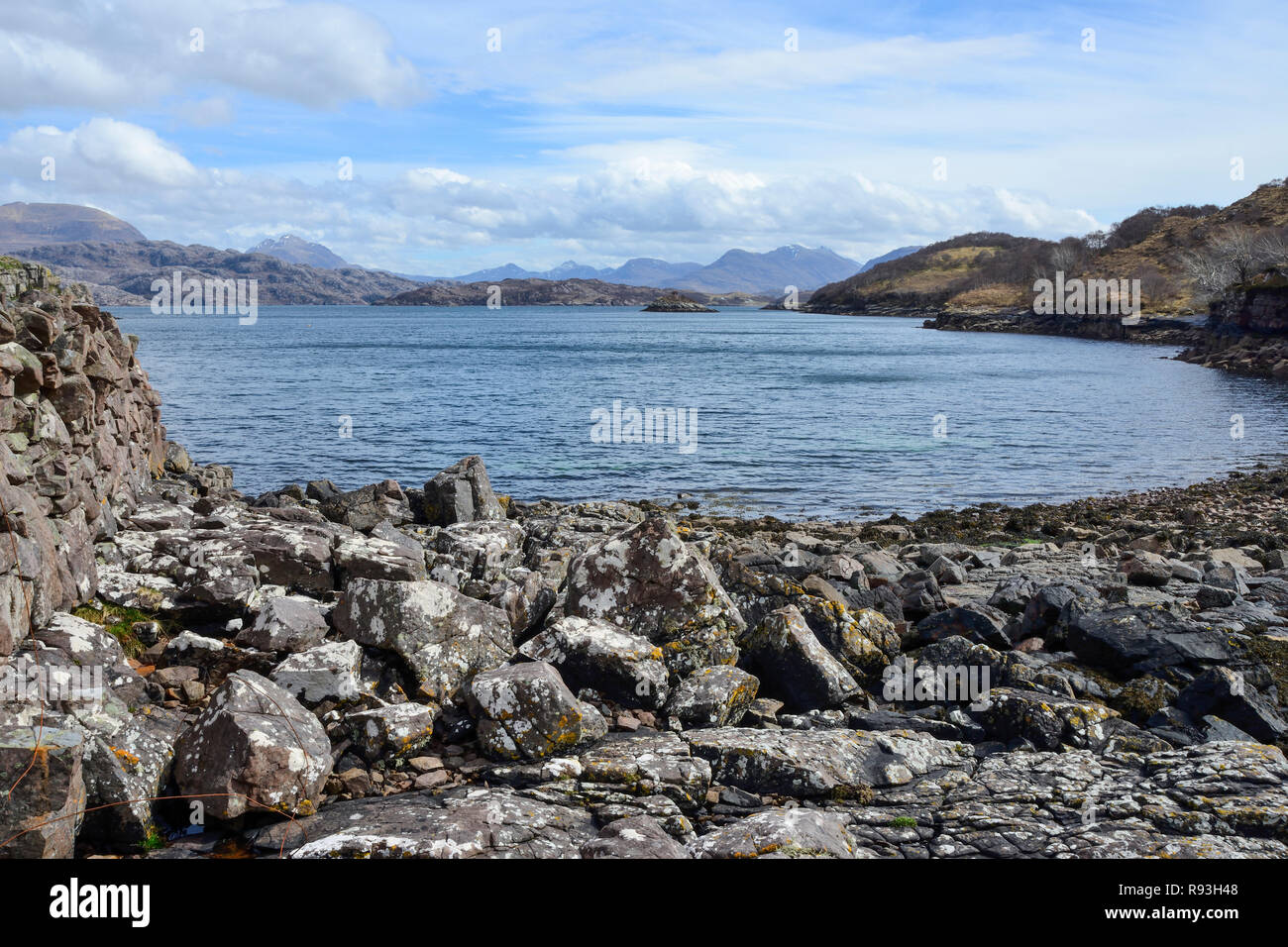 Loch Torridon, Applecross Peninsula, Wester Ross, Highland Region, Scotland Stock Photo