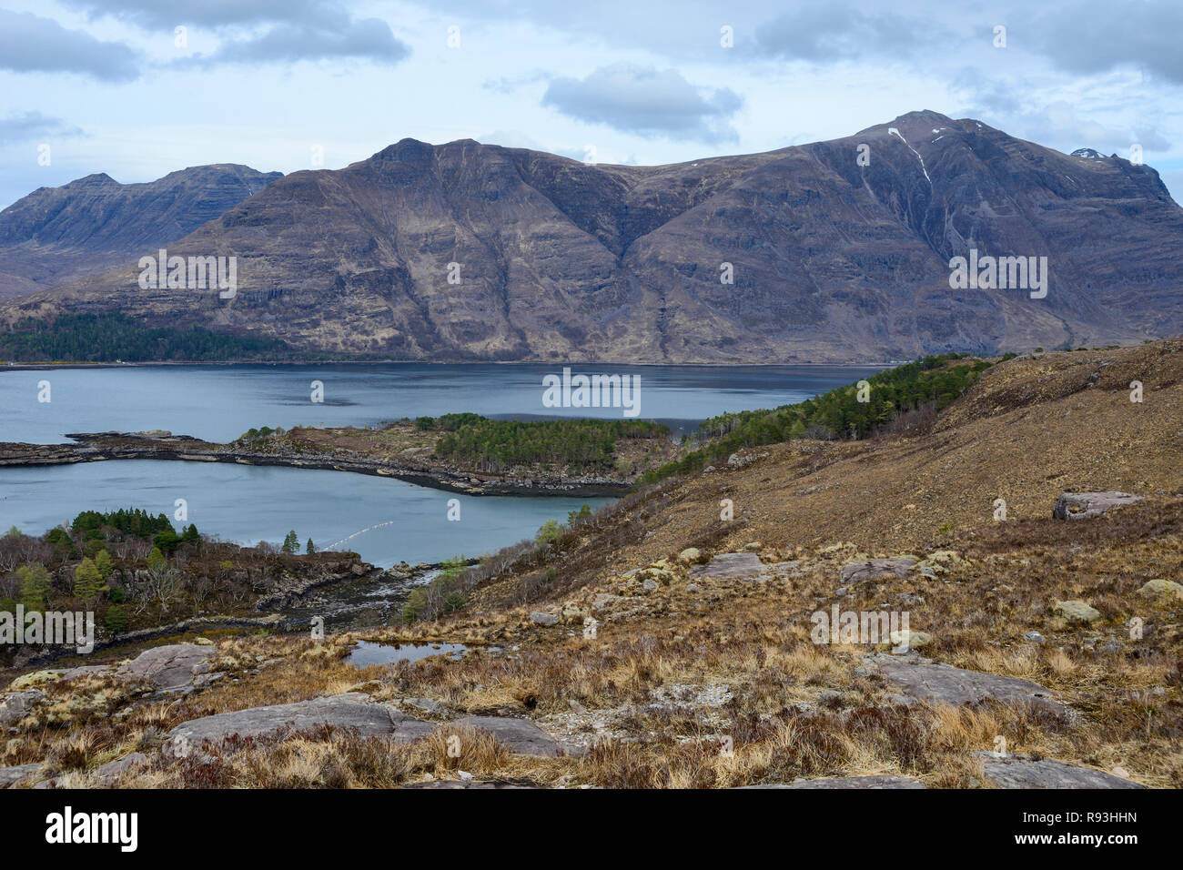 Upper Loch Torridon, Applecross Peninsula, Wester Ross, Highland Region, Scotland Stock Photo