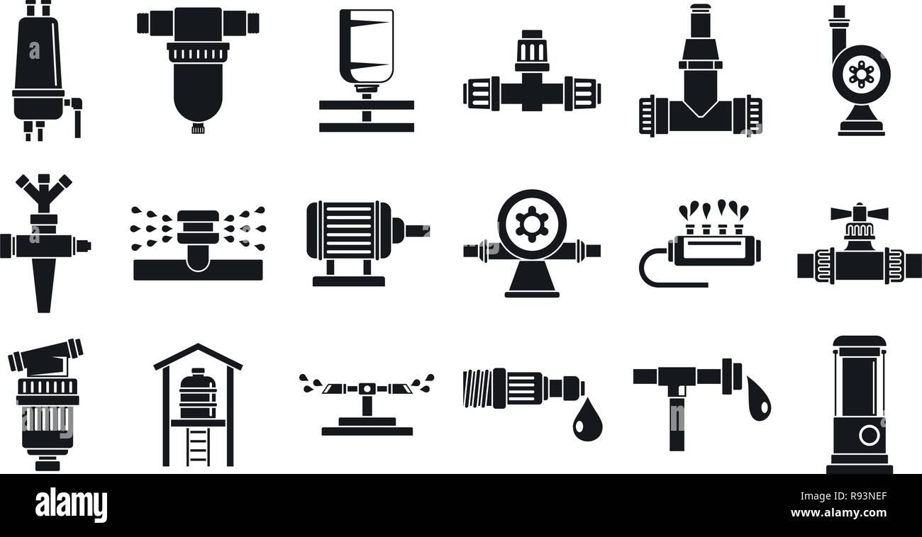 Landscape Irrigation Symbols