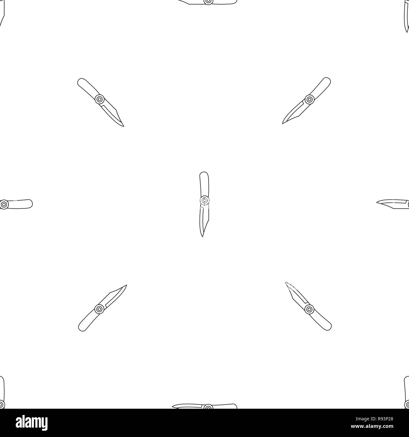 Camp knife icon. Outline illustration of camp knife vector icon for web ...