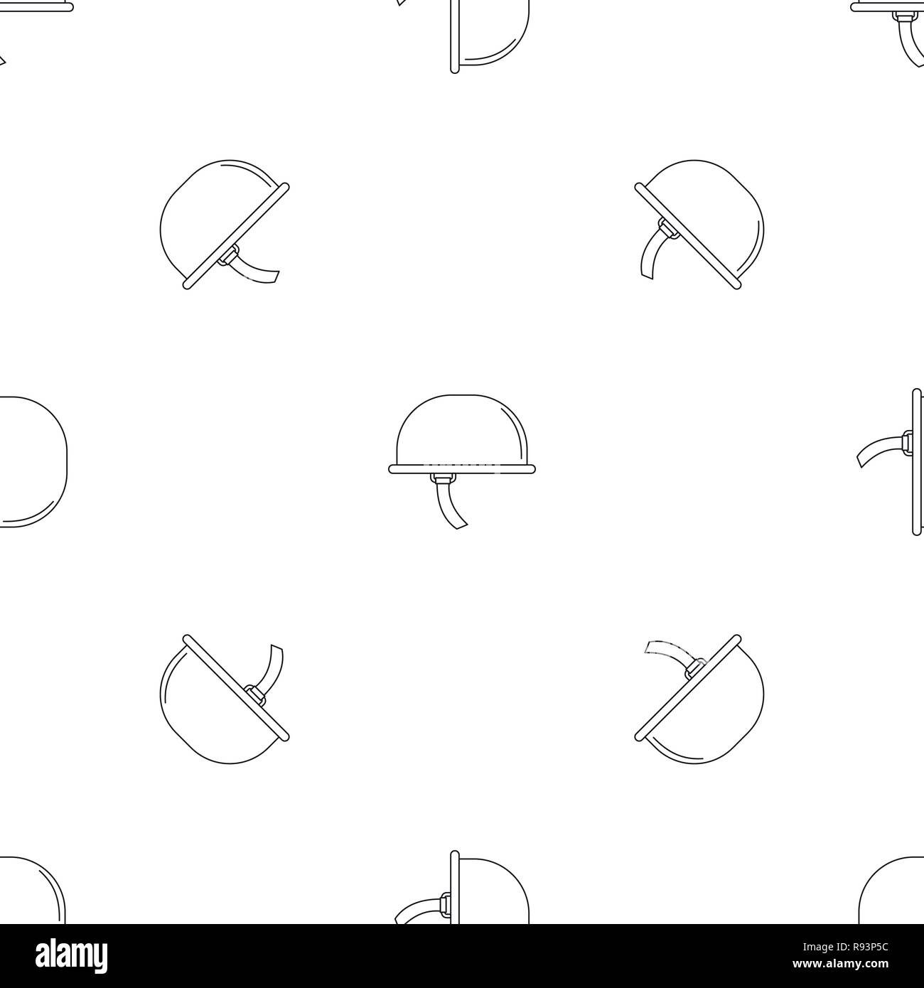 Climb helmet icon. Outline illustration of climb helmet vector icon for web design isolated on white background Stock Vector