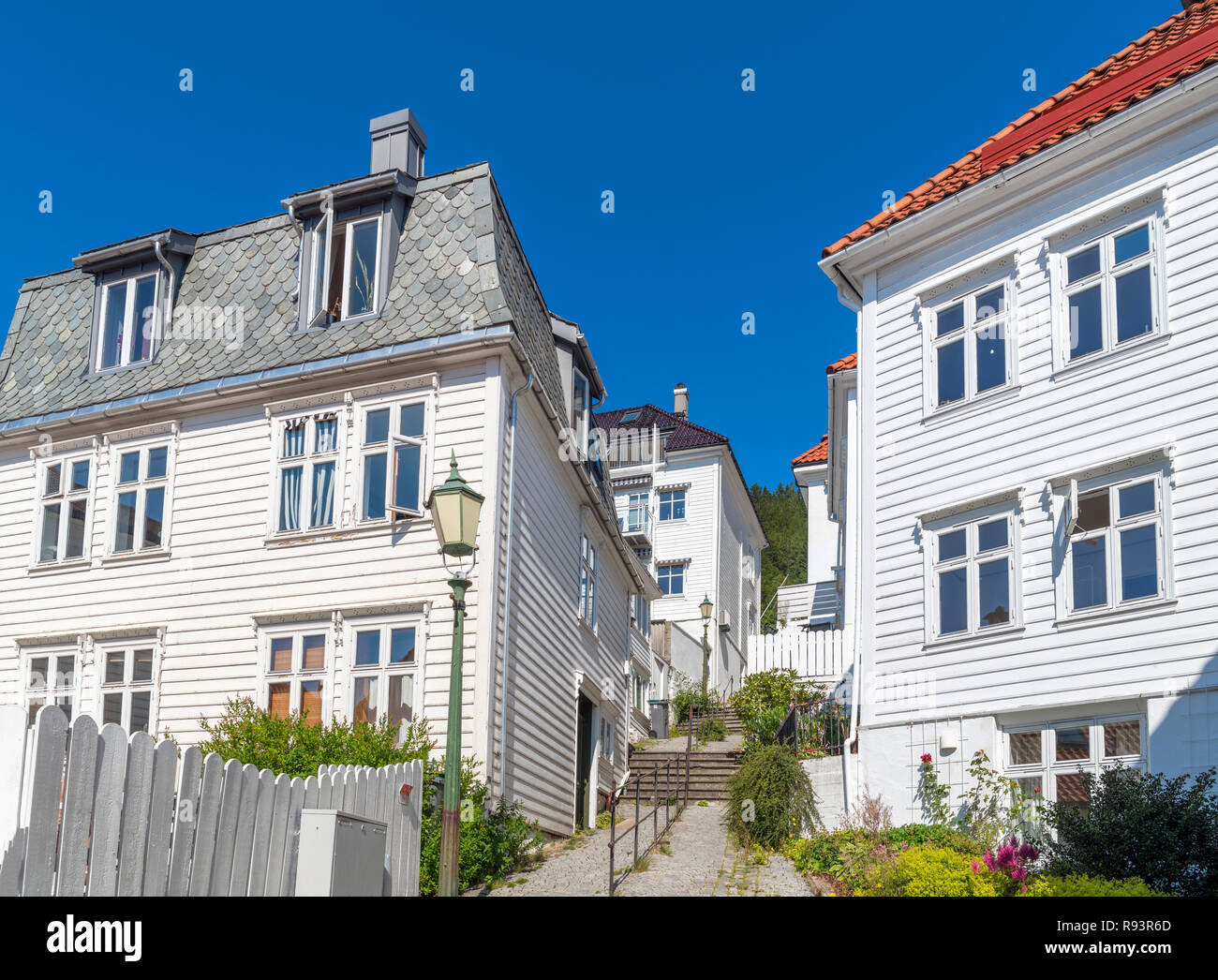 Street houses bergen norway hires stock photography and images Alamy