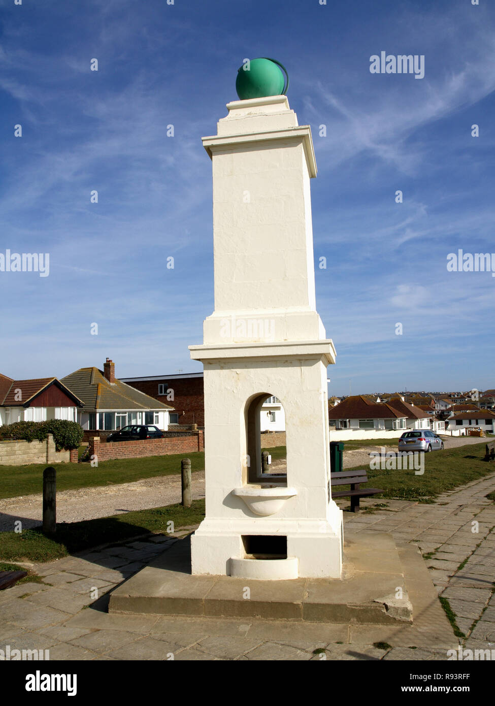 The Meridian Monument, Peacehaven, East Sussex Stock Photo Alamy