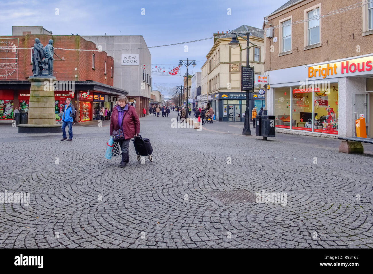 Kilmarnock town centre hires stock photography and images Alamy