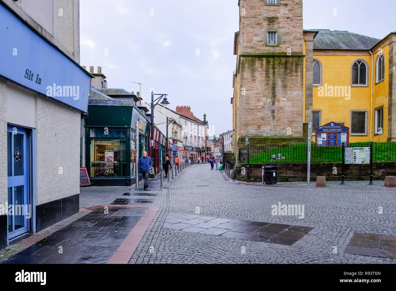 Kilmarnock town centre hires stock photography and images Alamy