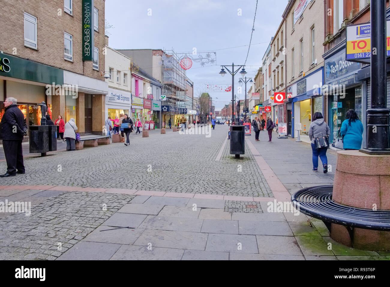 Kilmarnock town centre hires stock photography and images Alamy