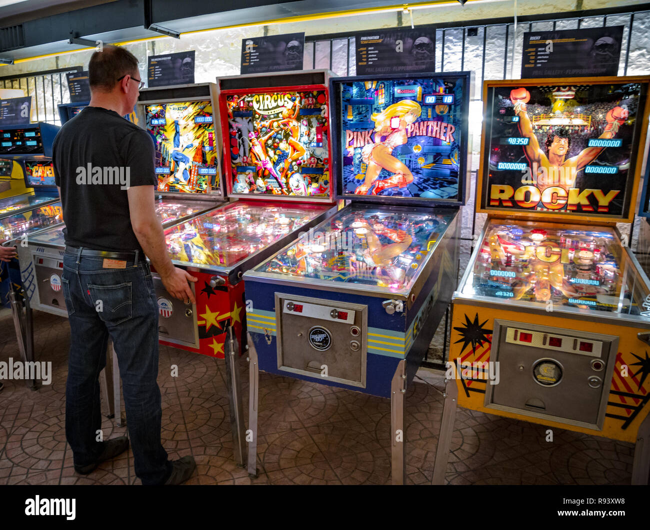 Pinball museum budapest hires stock photography and images Alamy