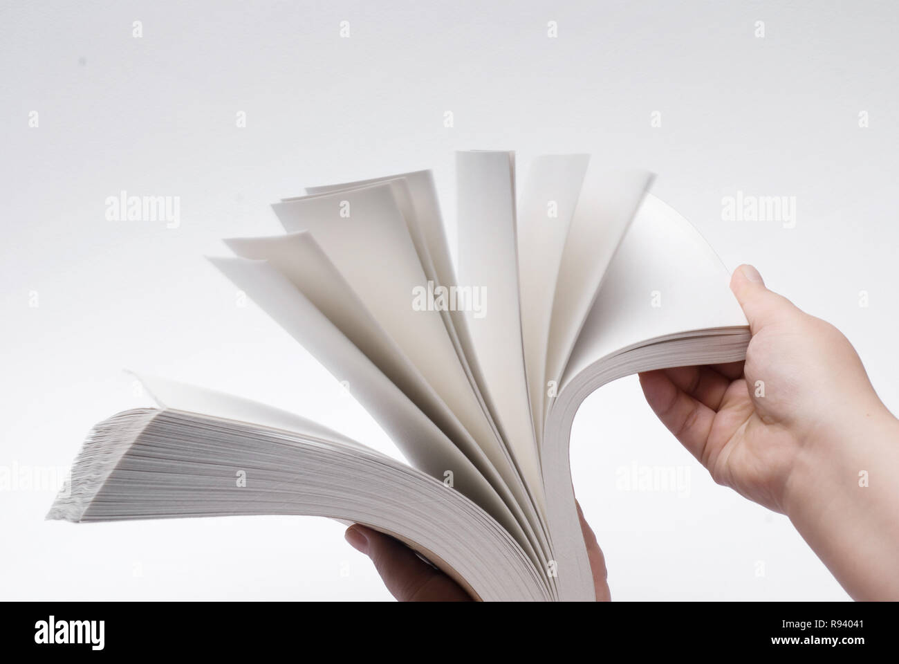 Hand turn over a page hires stock photography and images Alamy