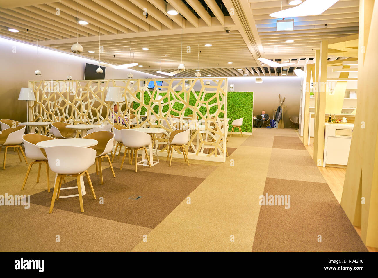 WARSAW, POLAND CIRCA NOVEMBER, 2017 inside Preludium Executive