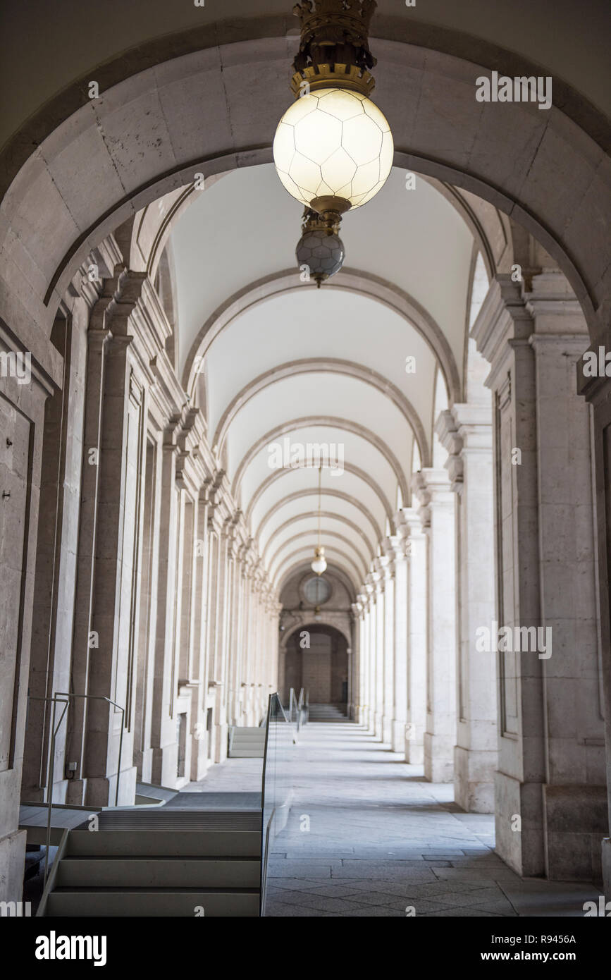 Royal palace of madrid stock photo alamy