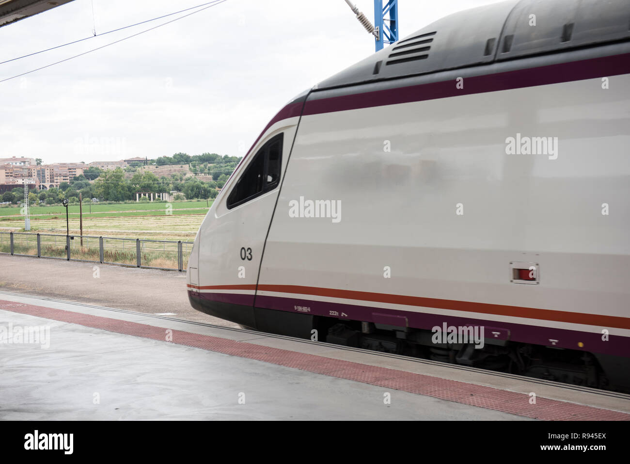 Metro Railways in Spain Stock Photo