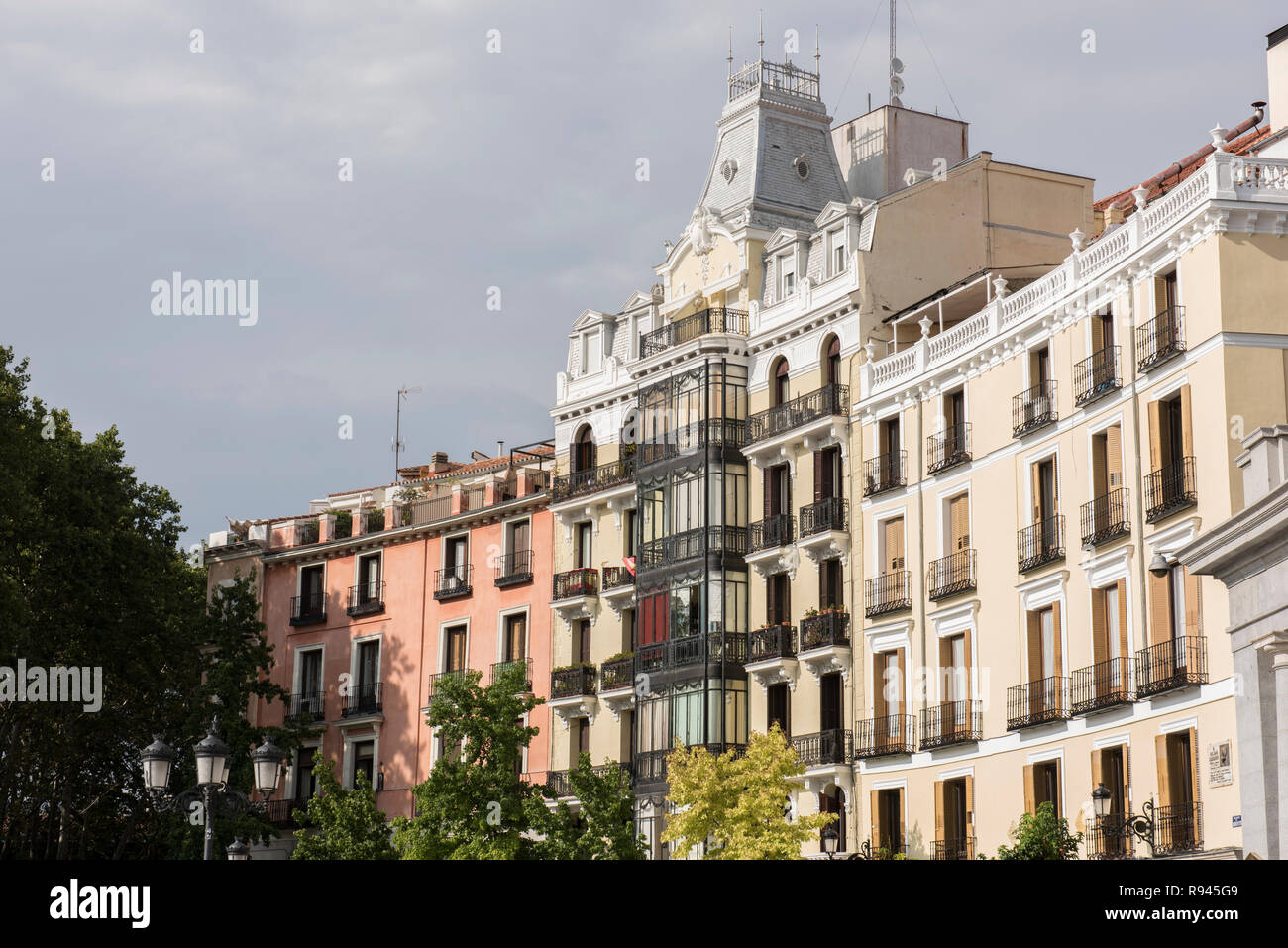 Image of Plaza De Oriente Stock Photo