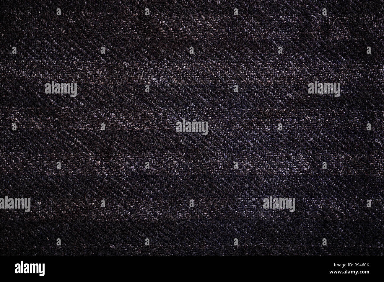 Blue striped fabric texture can be used as background Stock Photo