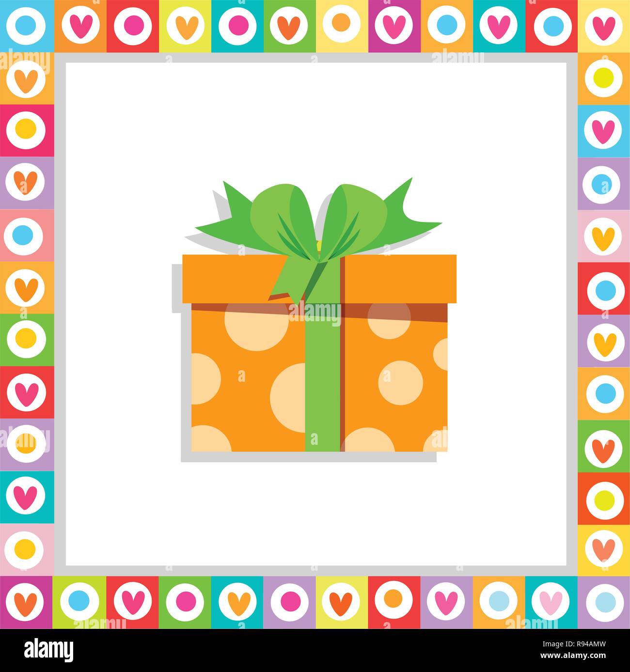 Wrapped wedding presents Stock Vector Images - Alamy
