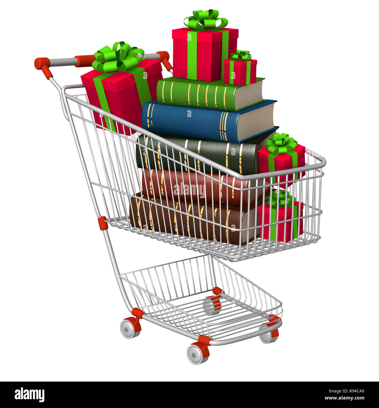 букс подарки в телеге. букс подарки в телеге. тележка с подарками вектор. подарочные коробки в тележке. воз подарков.