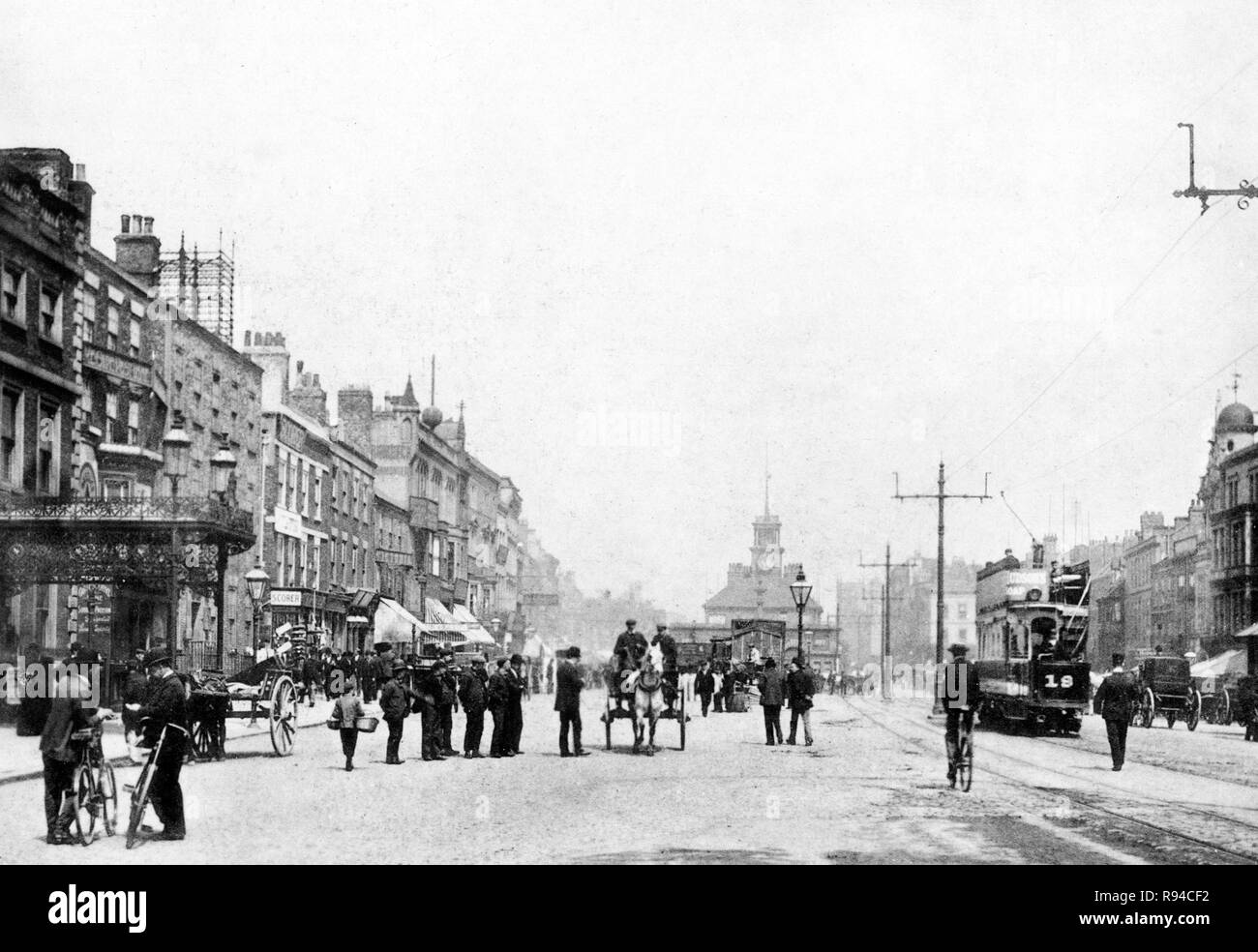 High Street, Stockton on Tees Stock Photo Alamy