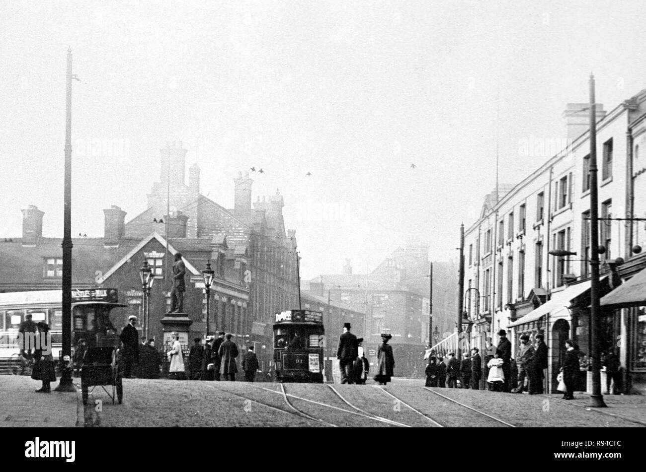 Campbell Place, Stoke on Trent Stock Photo