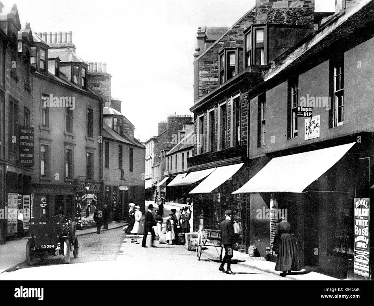 Street, Stranraer Stock Photo Alamy